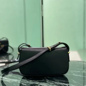 Prada Camera Bag Small Black Gold Hardware