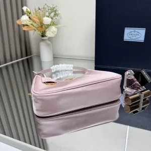 Prada Mini Hobo Small Pink Gold Hardware