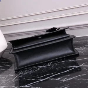Saint Laurent Kate Chain Bag Small Black Silver Hardware Exact Size Unknown 209