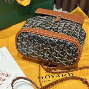 Goyard Alpin Mini Backpack Small Black Orange 23cm 2