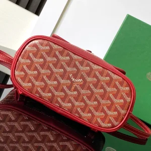 Goyard Alpin Mini Backpack Small Red 23cm
