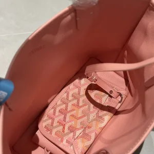 Goyard Anjou Mini Tote Bag Small Pink 20cm
