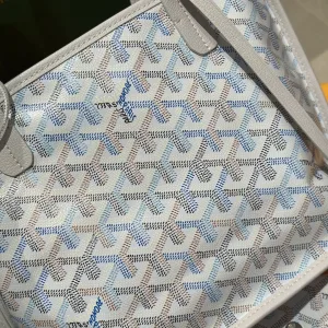 Goyard Anjou Mini Tote Bag Small White 20cm