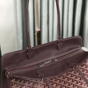 Goyard Artois PM Tote Bag Medium Burgundy 34cm