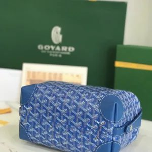 Goyard Boeing 25 Toiletry Bag Small Blue 25cm