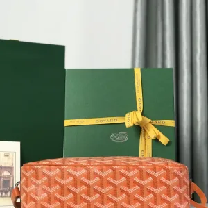 Goyard Boeing 25 Toiletry Bag Small Orange 25cm 2