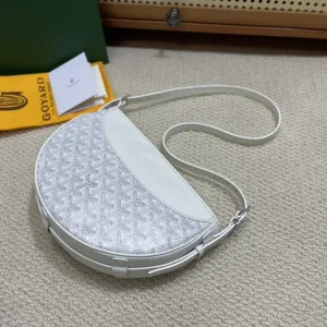 Goyard Boheme Hobo Bag Small White 25cm