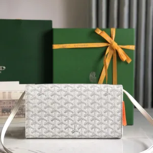 Goyard Plumet Pocket Wallet Small White 20cm