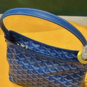 Goyard Rouette Hobo Bag Small Blue 22cm