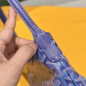 Goyard Rouette Hobo Bag Small Purple 22cm