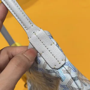 Goyard Rouette Hobo Bag Small White 22cm