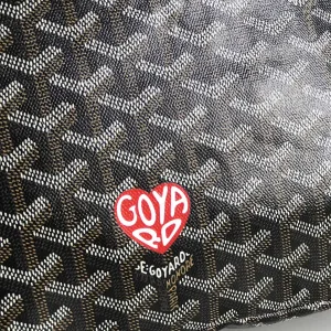 Goyard Rouette Shoulder Bag Medium Black 28cm