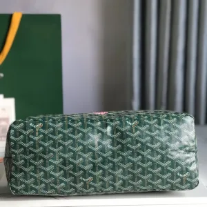 Goyard Rouette Shoulder Bag Medium Green 28cm