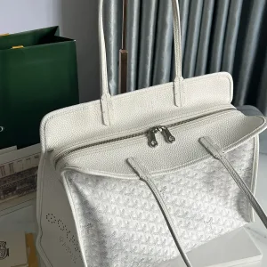 Goyard Saint Louis PM Tote Bag Medium White 34cm 2