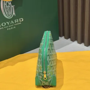 Goyard Senat Pouch Mini Green 16cm