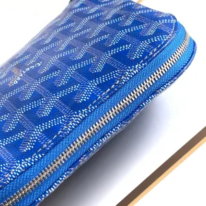 Goyard Senat Pouch Small Blue 20cm