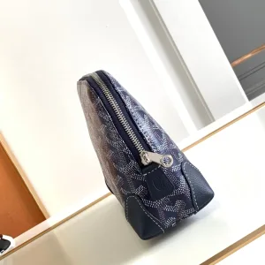 Goyard Senat Pouch Small Navy 20cm