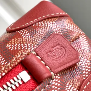 Goyard Senat Pouch Small Red 20cm