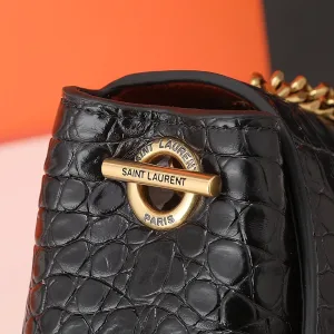 Saint Laurent Kate Chain Bag Small Tan Gold Hardware Exact Size Unknown 010