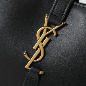 Saint Laurent Le 5 A 7 Hobo Bag Medium Black Gold Hardware Exact Size Unknown 071