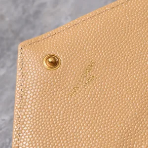 Saint Laurent LouLou Shoulder Bag Medium Tan Gold Hardware Exact Size Unknown 035