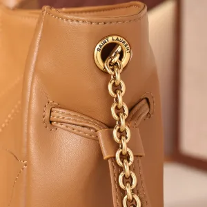 Saint Laurent Niki Messenger Bag Medium Tan Gold Hardware Exact Size Unknown 203