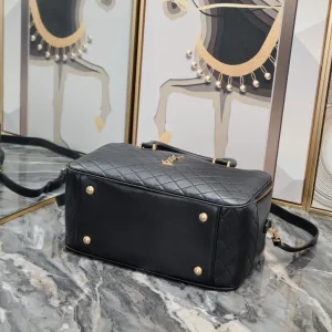 Saint Laurent Sac De Jour Satchel Medium Black Gold Hardware Exact Size Unknown 047