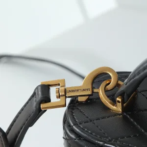 Saint Laurent Sac De Jour Satchel Medium Black Gold Hardware Exact Size Unknown 073