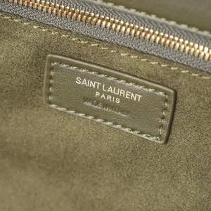Saint Laurent Shopping Tote Bag Large Beige Gold Hardware Exact Size Unknown 130