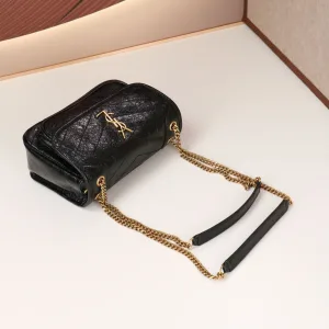 Saint Laurent Shopping Tote Bag Large Red Gold Hardware Exact Size Unknown 245
