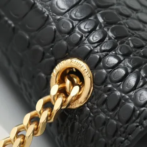 Saint Laurent Kate Chain Bag Small Black Gold Hardware Exact Size Unknown 115