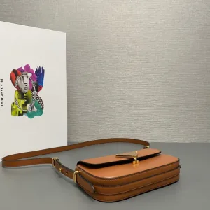 Prada Camera Bag Small Caramel Gold Hardware