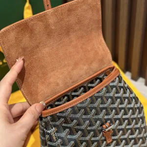 Goyard Alpin Mini Backpack Small Black Orange 23cm 2