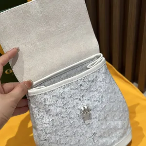 Goyard Alpin Mini Backpack Small White 23cm 2