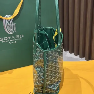 Goyard Anjou Mini Tote Bag Small Green 20cm