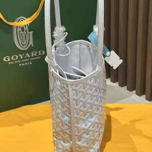 Goyard Anjou Mini Tote Bag Small White 20cm