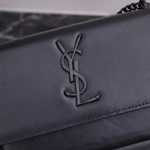 Saint Laurent Kate Chain Bag Small Gray Black Hardware Exact Size Unknown 223