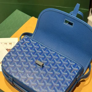 Goyard Belvedere PM Messenger Bag Small Blue 22cm