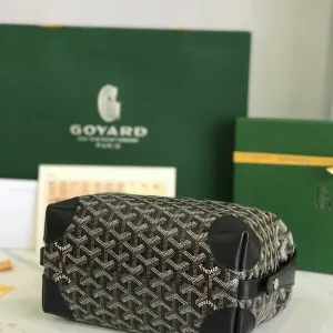 Goyard Boeing 25 Toiletry Bag Small Black 25cm