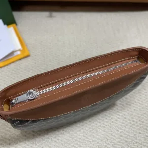 Goyard Boheme Hobo Bag Small Black Brown 25cm