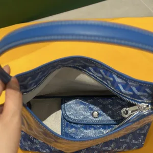 Goyard Rouette Hobo Bag Small Blue 22cm