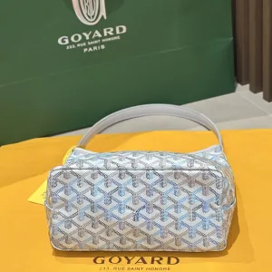 Goyard Rouette Hobo Bag Small White 22cm