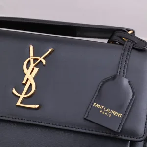 Saint Laurent Kate Chain Bag Small Gray Gold Hardware Exact Size Unknown 207