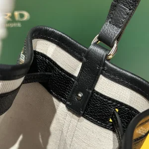 Goyard Saigon Mini Bucket Bag Small Black 20cm