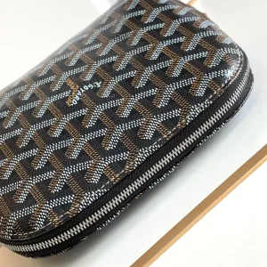 Goyard Senat Pouch Small Black 20cm