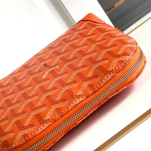 Goyard Senat Pouch Small Orange 20cm