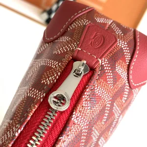 Goyard Senat Pouch Small Red 20cm