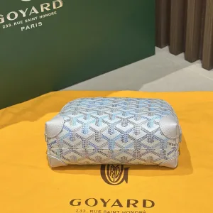 Goyard Senat Pouch Small White 20cm