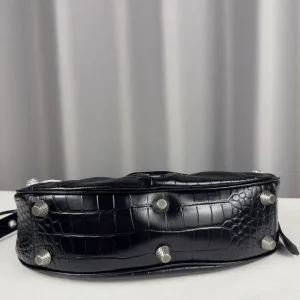 Balenciaga Le Cagole Shoulder Large Black Studded 33cm