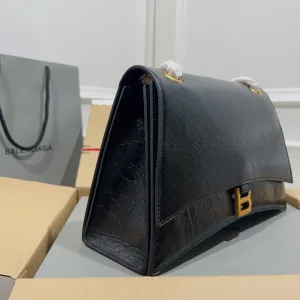 Balenciaga Rodeo Chain Shoulder Large Black 33cm